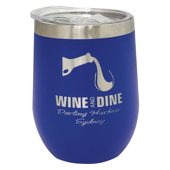 Wine Tumbler Blue!