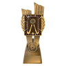 Antique Gold Lynx - Hockey!