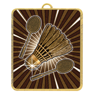 Gold Lynx Medal - Badminton