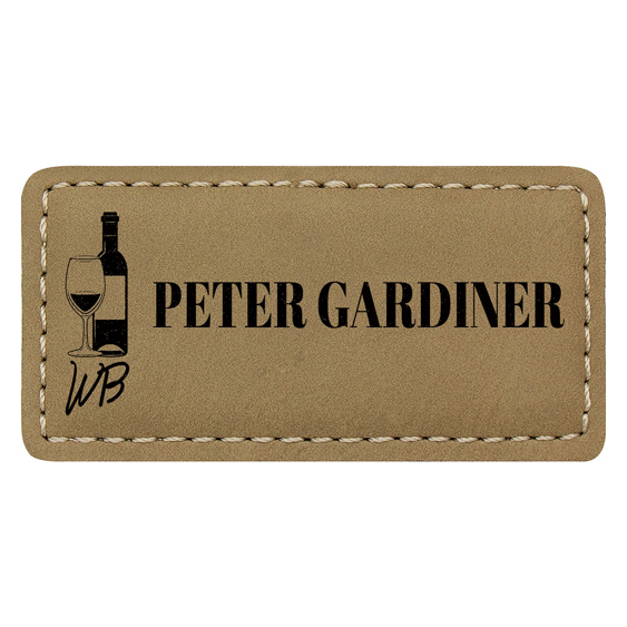 Name Badge - Khaki!