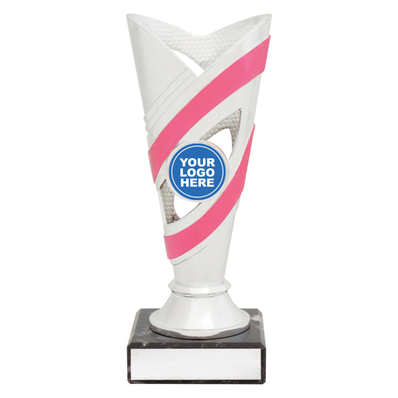 Curve Cups - Silver / Pink!