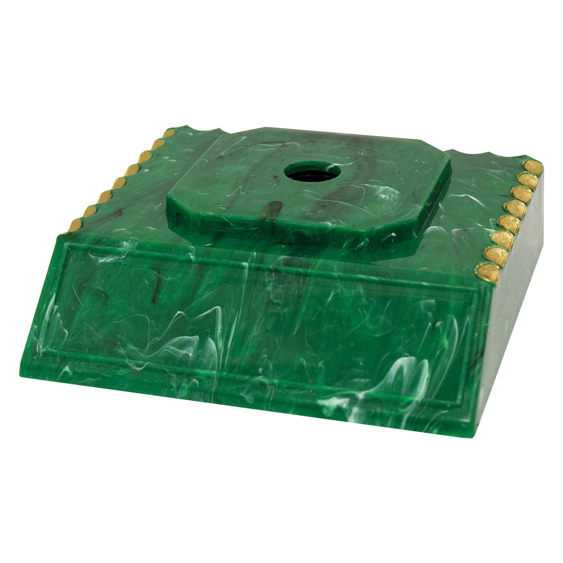 Green Base with Gold!