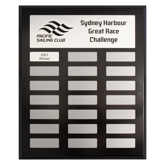 Classic Silver Plaque!