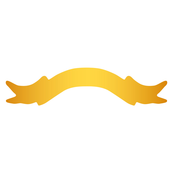 Gold Ribbon 138mm!
