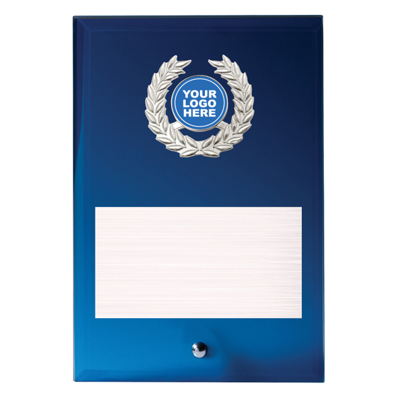 Blue Glass Plaque!