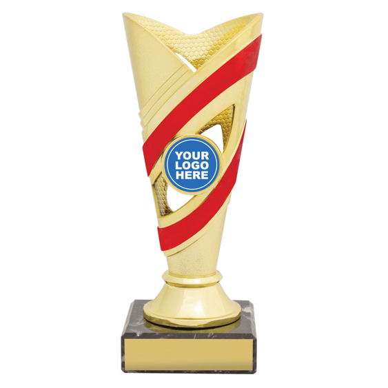 Curve Cups - Gold / Red!