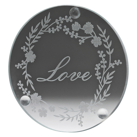 Glass Coaster - Circle!