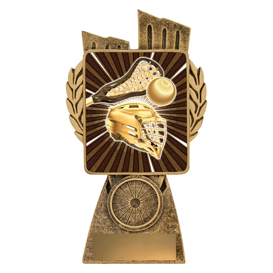 Antique Gold Lynx - Lacrosse!