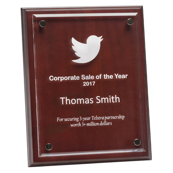 Floating Acrylic Plaque!