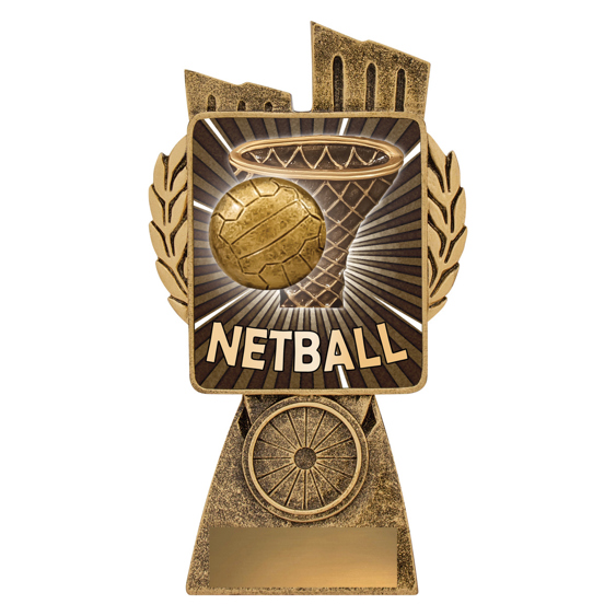 Antique Gold Lynx - Netball!