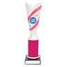 Curve Cups - Silver / Pink!